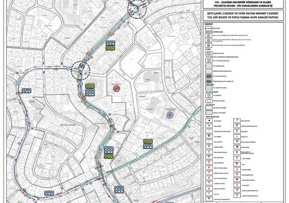 Kutup Planlama Mimarlık KARTAL İLÇESİ MUHTELİF CADDELERDE GEOMETRİK